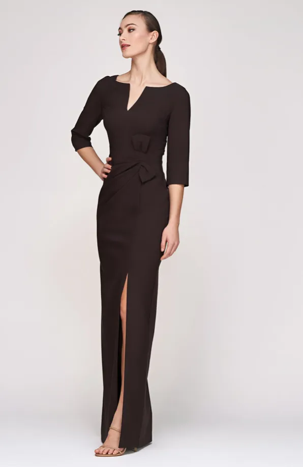 Theia Priscilla Gown Expresso