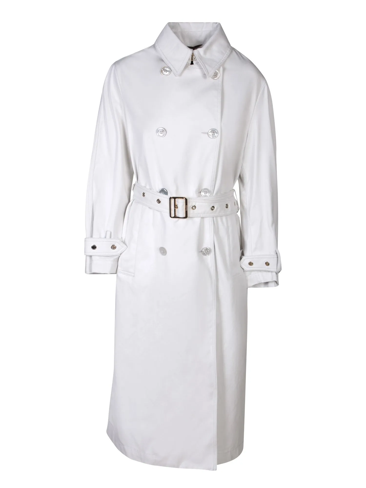 Thelma Light Grey Trench Coat