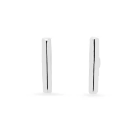 THIN BAR STUDS, SILVER