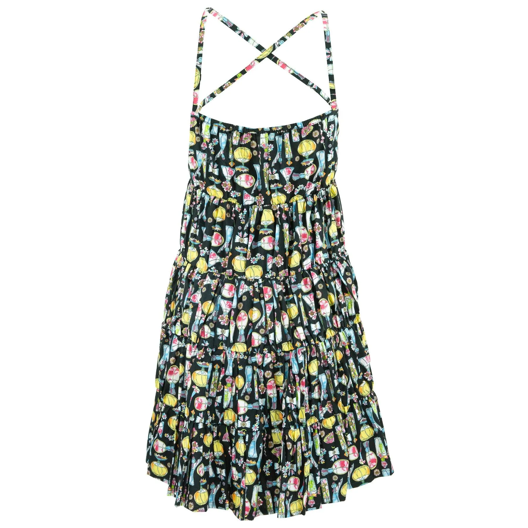 Tier Drop Summer Dress - Flower Perfume