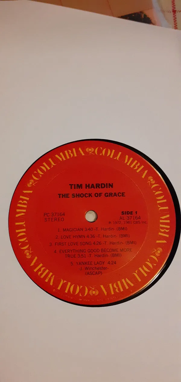 Tim Hardin - The Shock Of Grace (LP, Album, Comp, Ter) (VG )