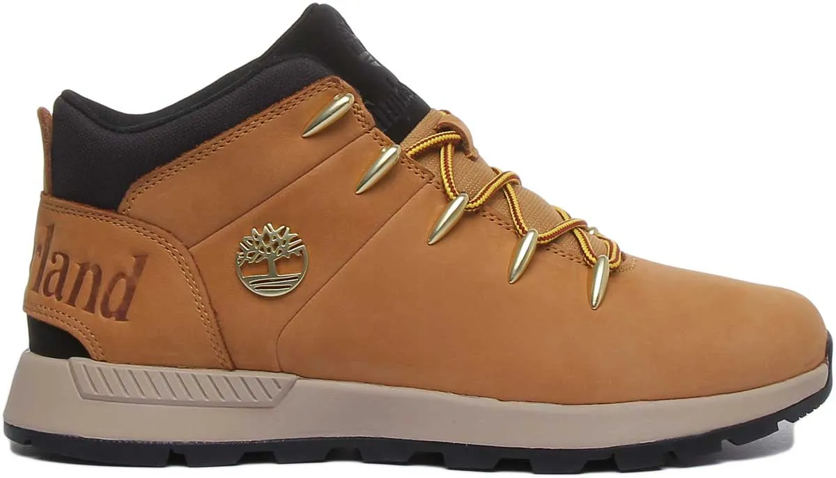 Timberland A1Xvq Sprint Trekker Mid Lace Up Boot In Wheat For Men