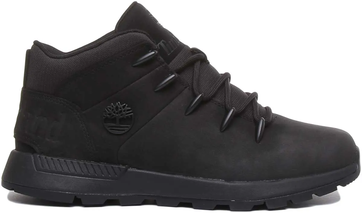 Timberland A1Yn5 Sprint Trekker Mid Boot In Black For Men