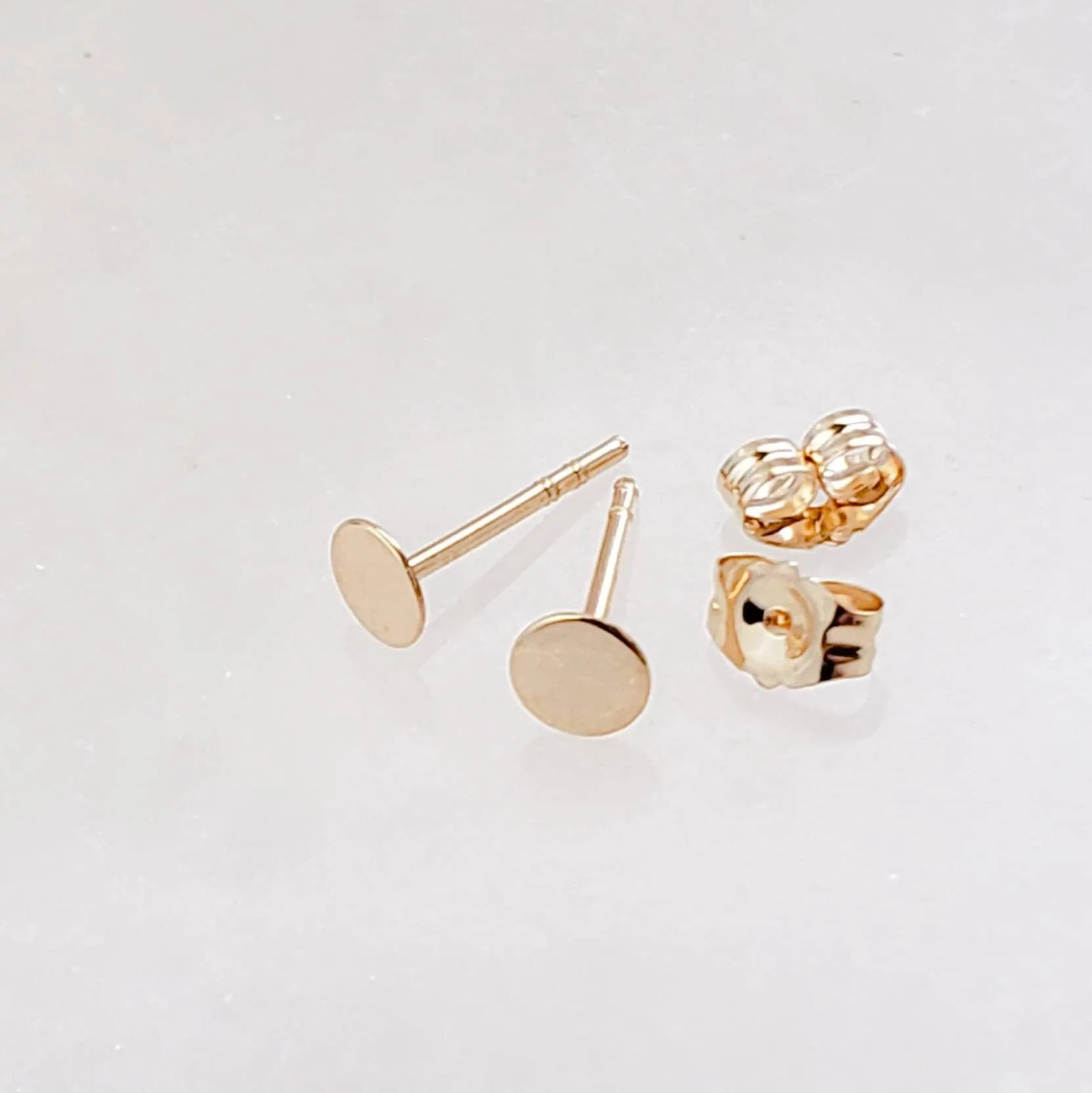 Tiny Dot Stud Earrings