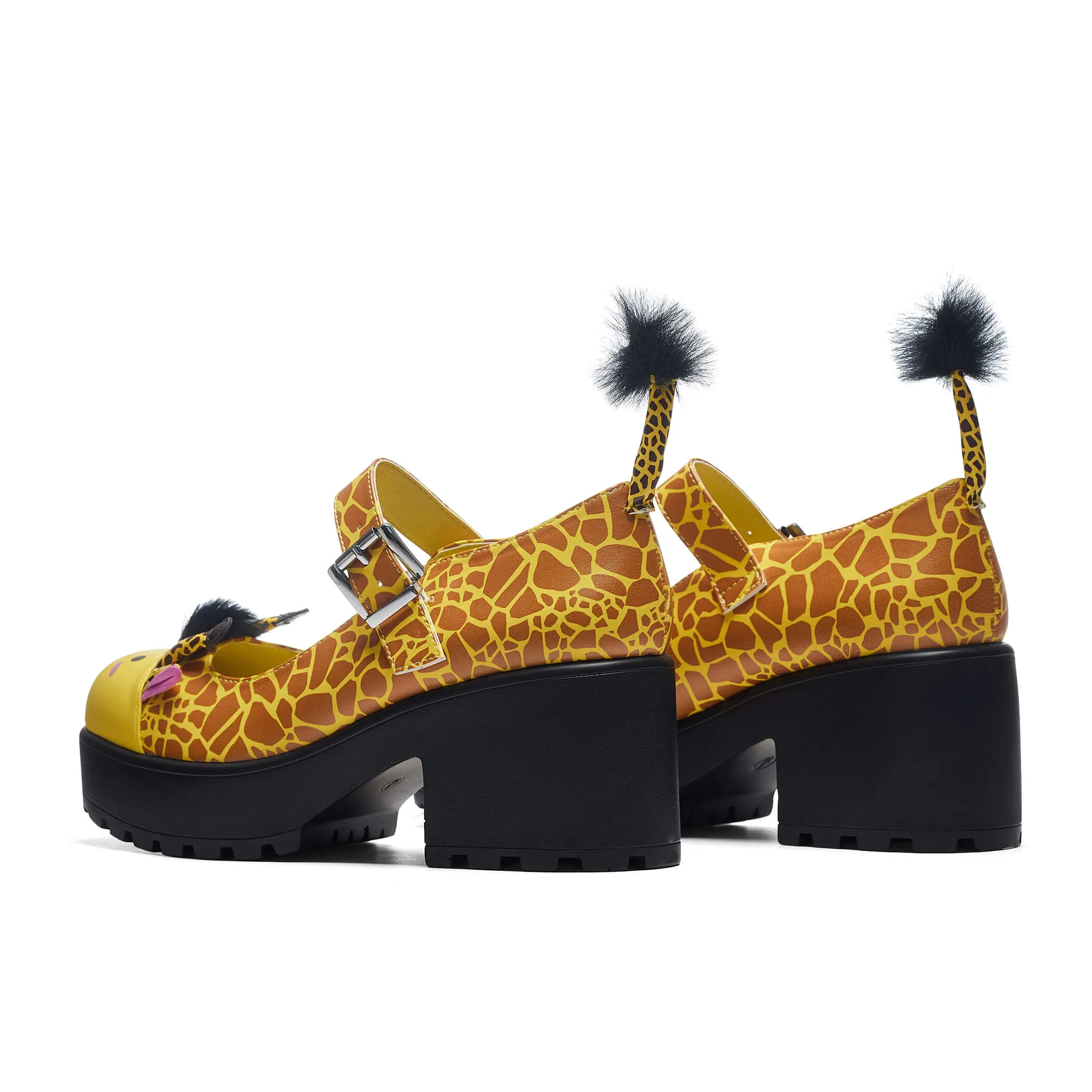 Tira Mary Janes 'Grazing Giraffe Edition'