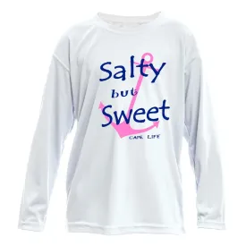 Toddler Salty But Sweet Sun Shirt - UPF50 Sun Protection Beach Shirt