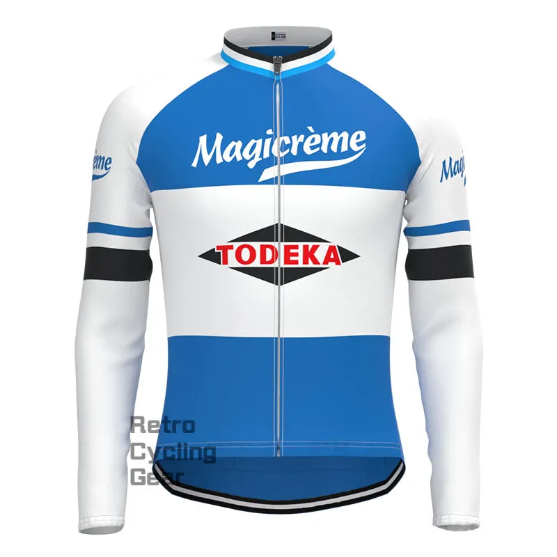 Todeka Retro Long Sleeve Cycling Kit