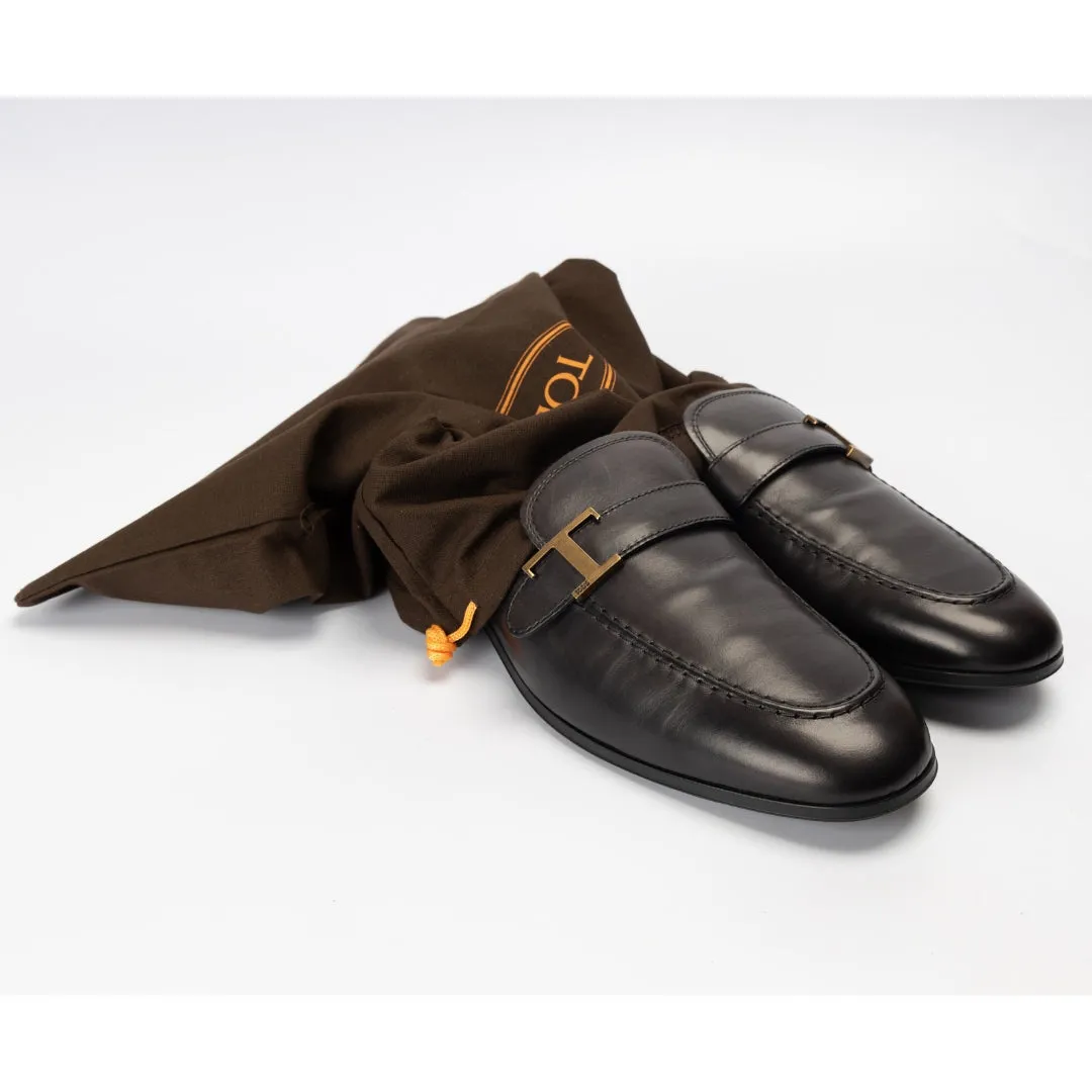 Tod's T Timeless Leather Loafers