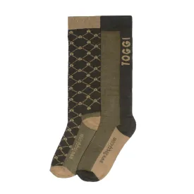 Toggi Eloise Dark Green Sock 2Pk