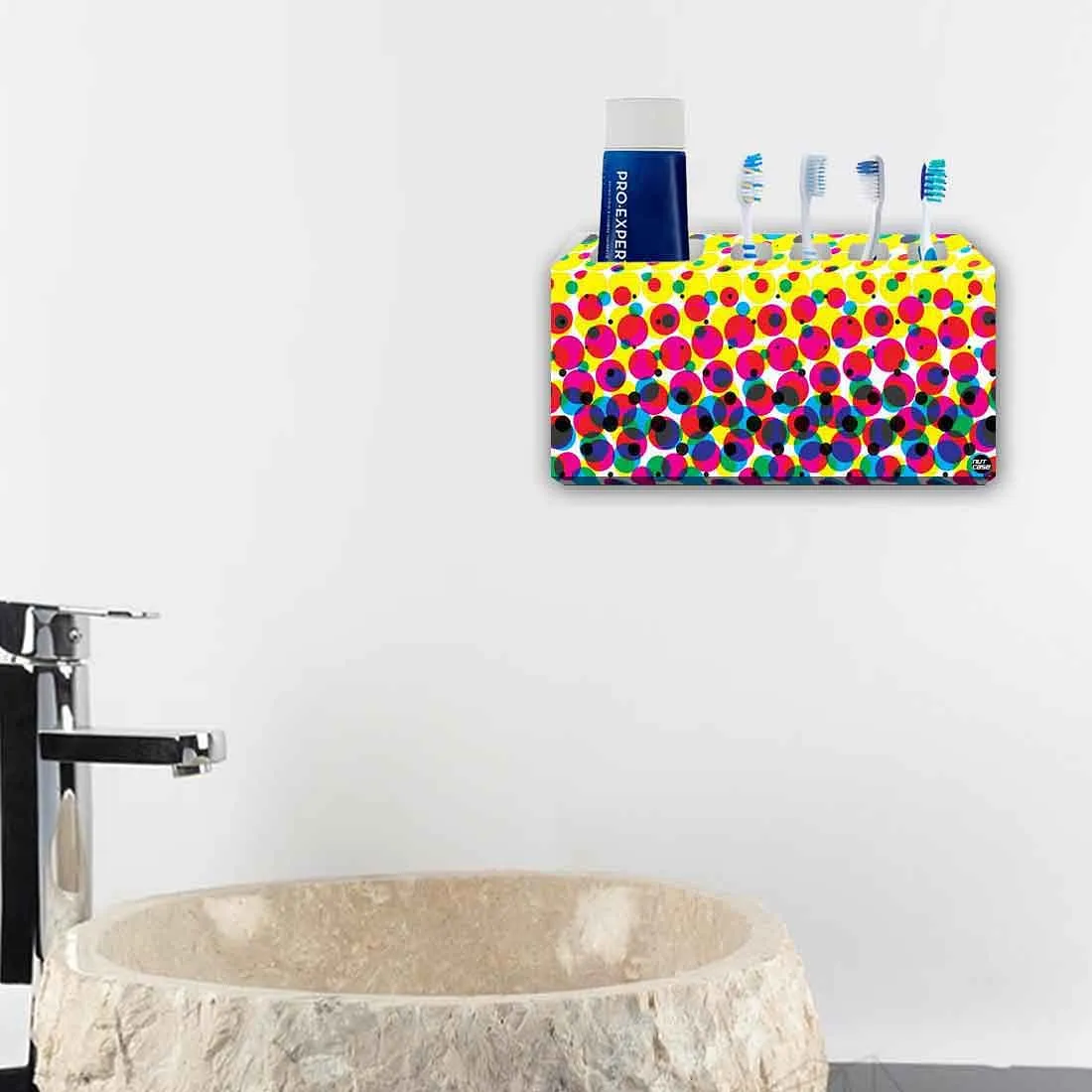 Toothbrush Holder Wall Mounted -Bubbles