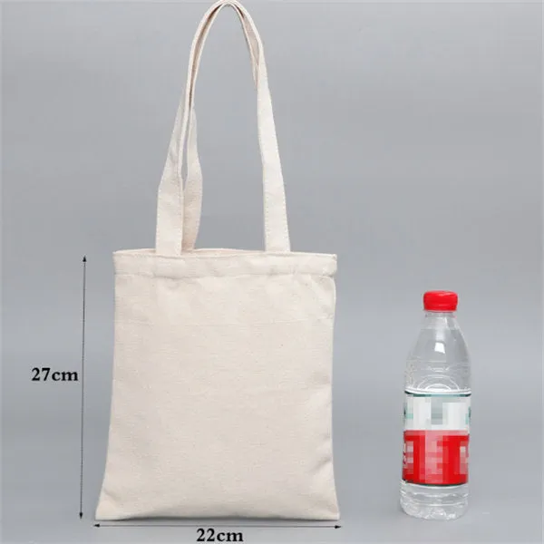 Tote Bag - 100% Cotton Canvas | Blank Bulk | Reusable | Diy Arts & Crafts | Groceries Shopping| Wedding Favors | Company Branding | School