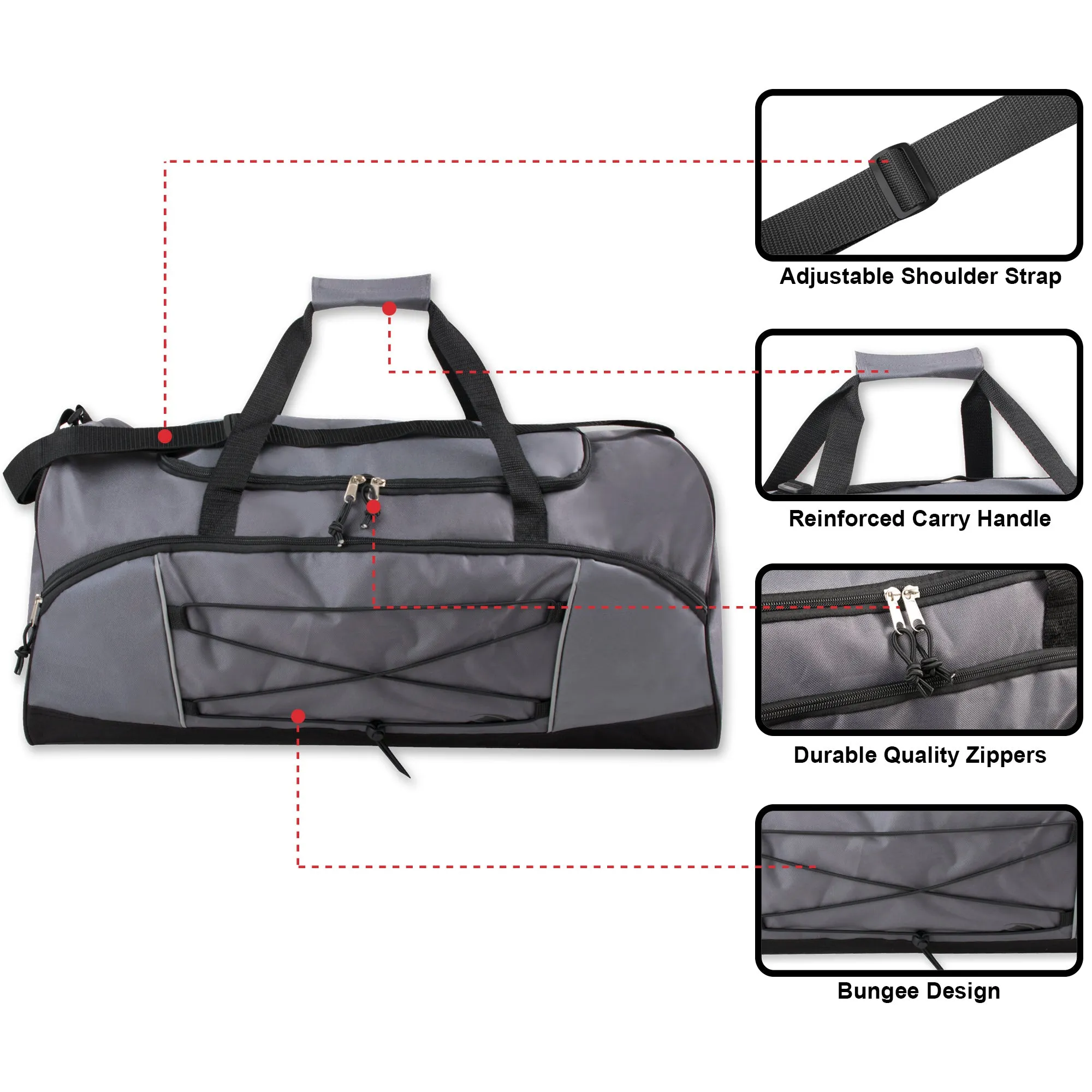 Trailmaker 26 Inch Bungee Duffel Bag