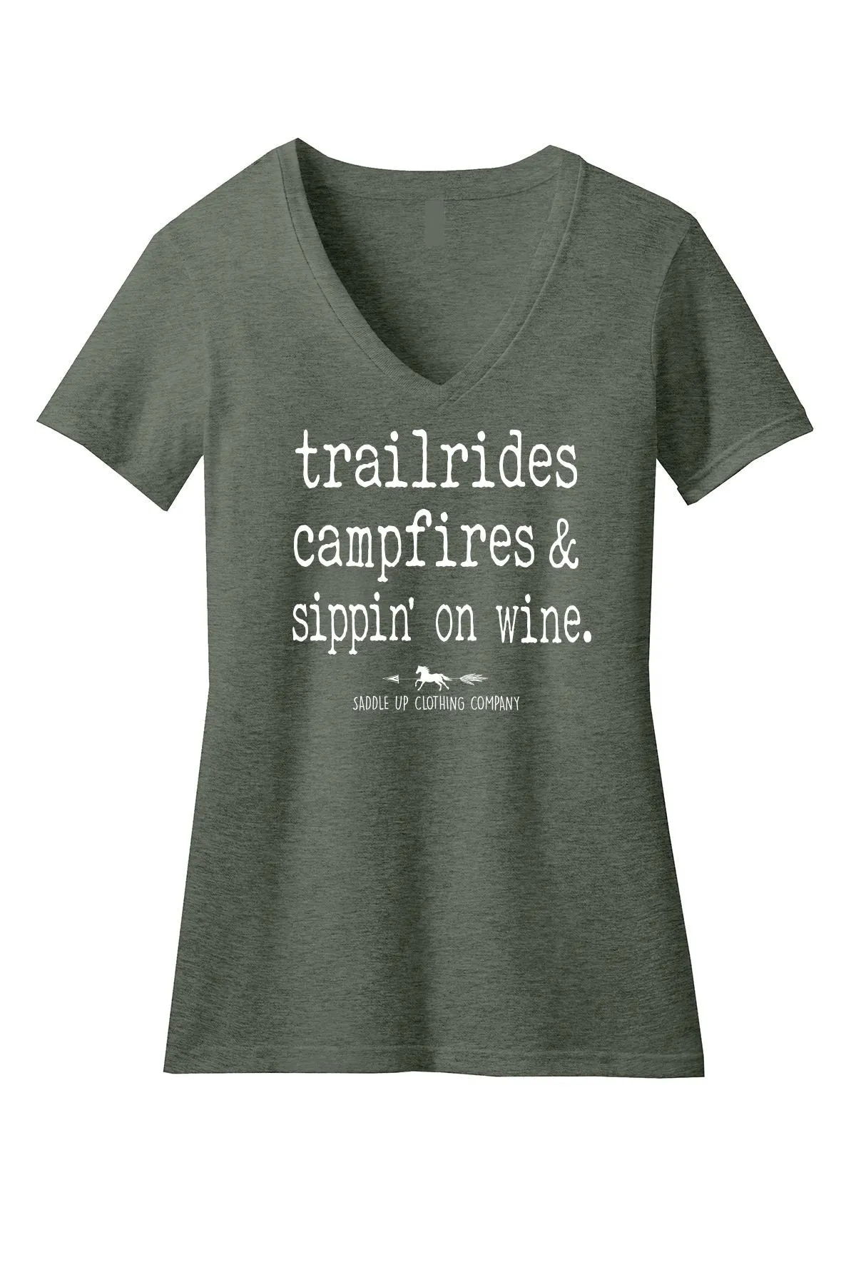 Trailrides, Campfires & Sippin' on Wine.