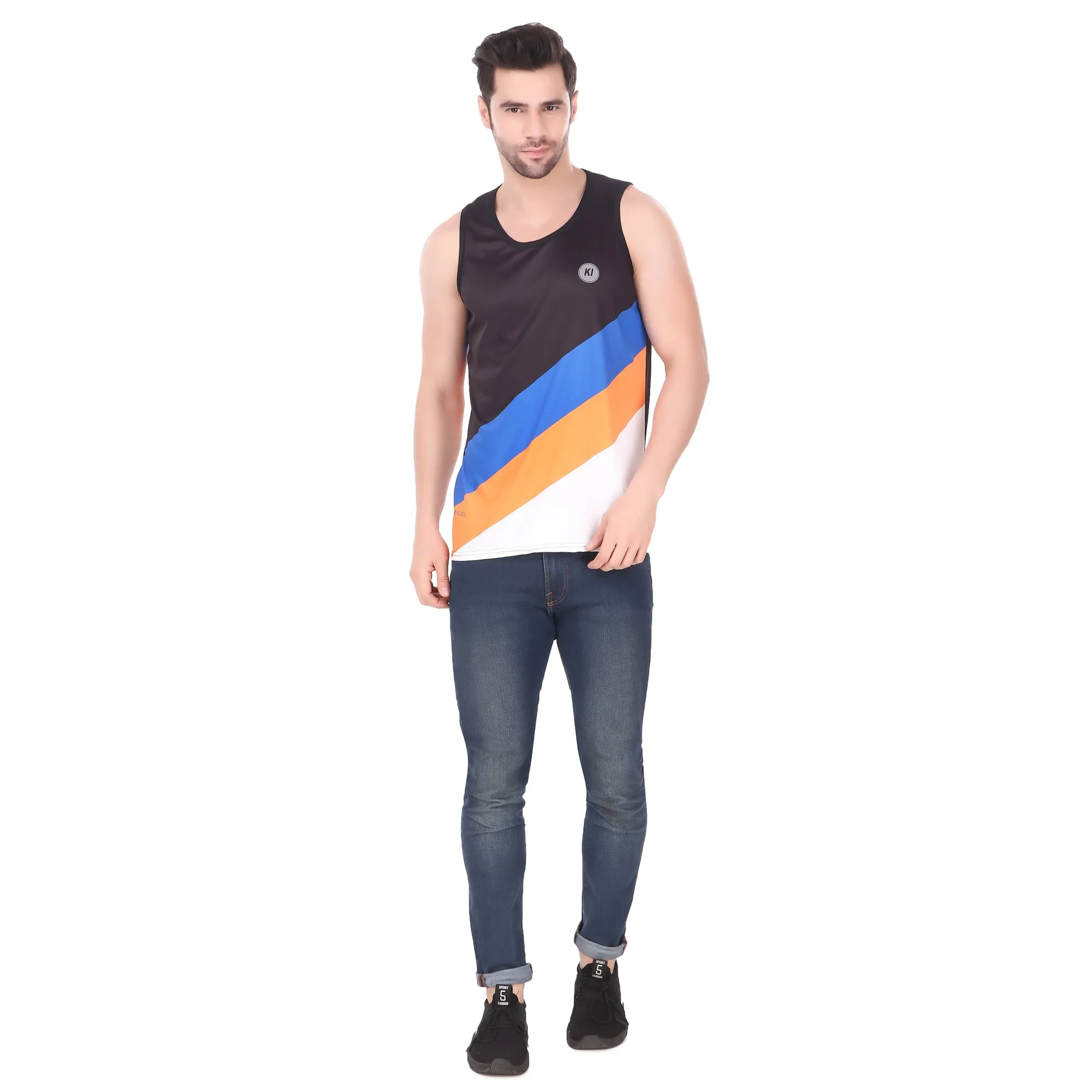 Training Vest Cross Stripes