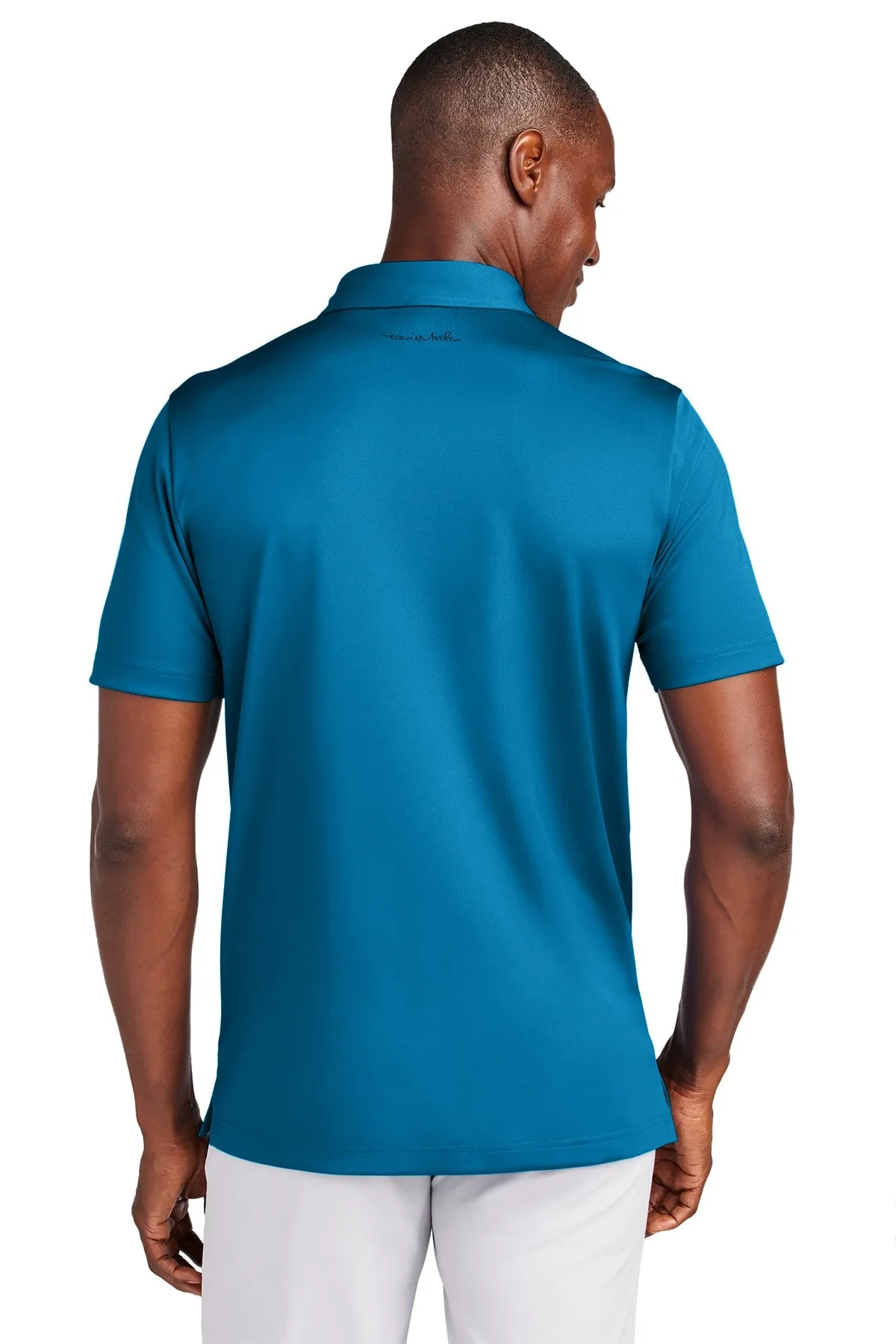 TravisMathew Cabana Solid Customized Polos, Classic Blue