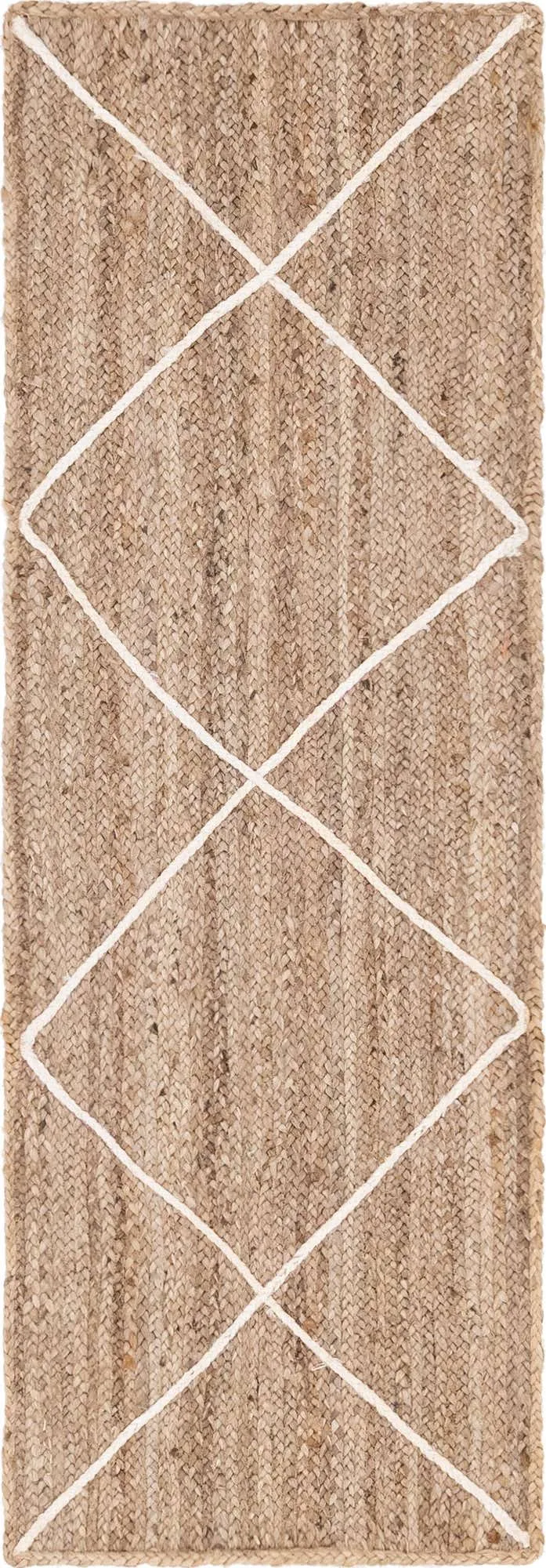 Trellis Braided Jute Rug