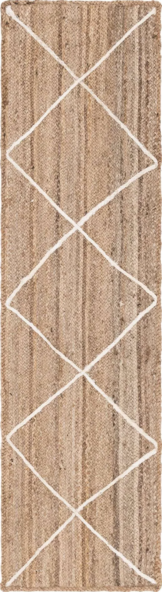 Trellis Braided Jute Rug