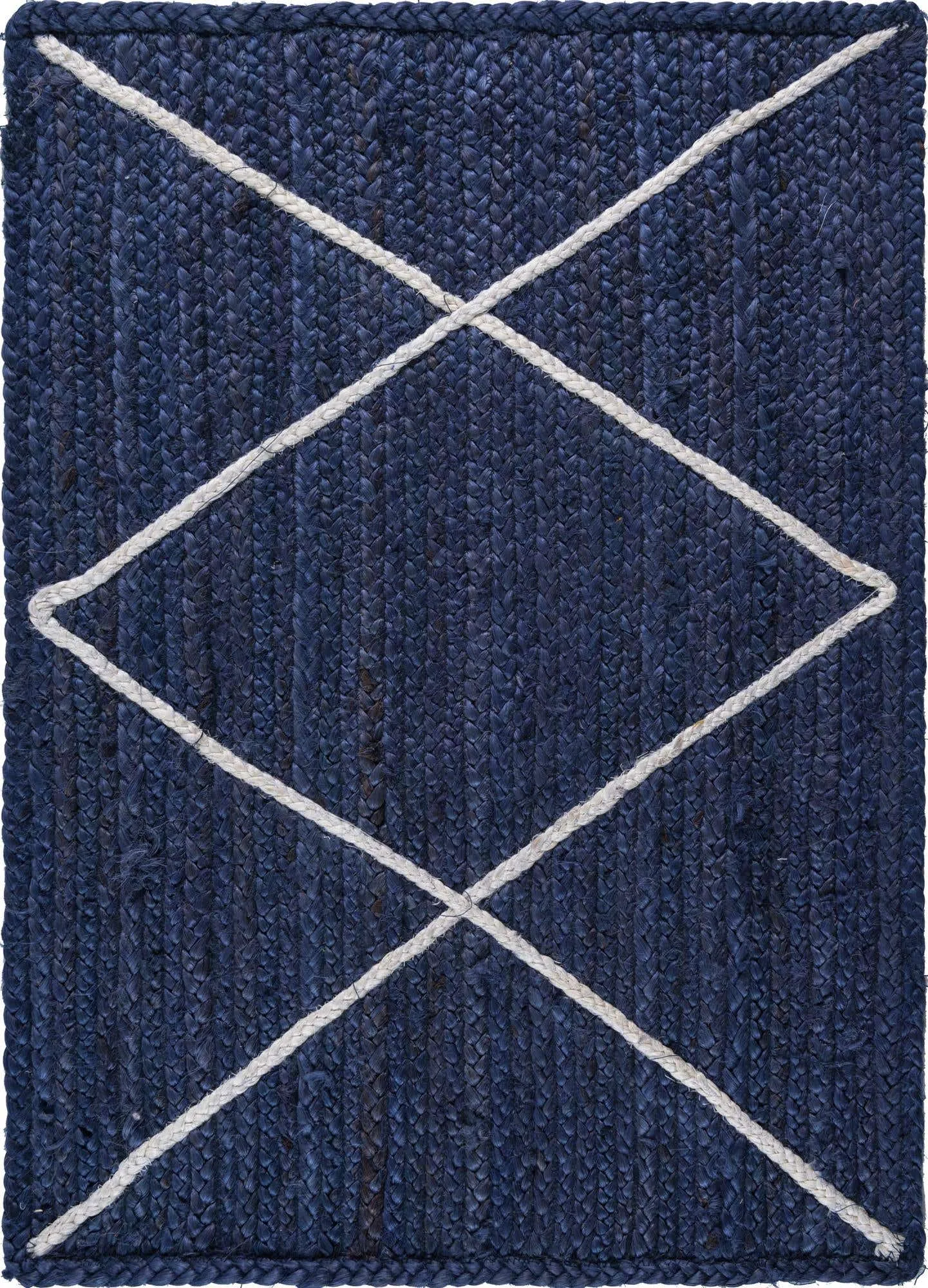 Trellis Braided Jute Rug