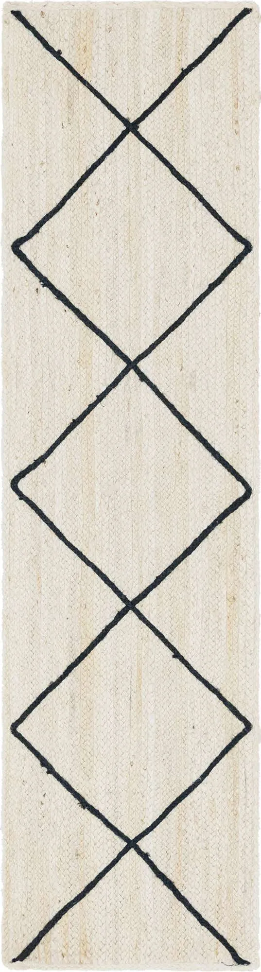 Trellis Braided Jute Rug