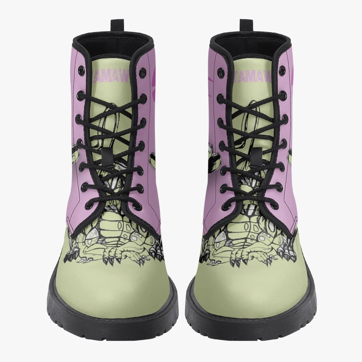 Trendy Leather Boots- Happy Dragon