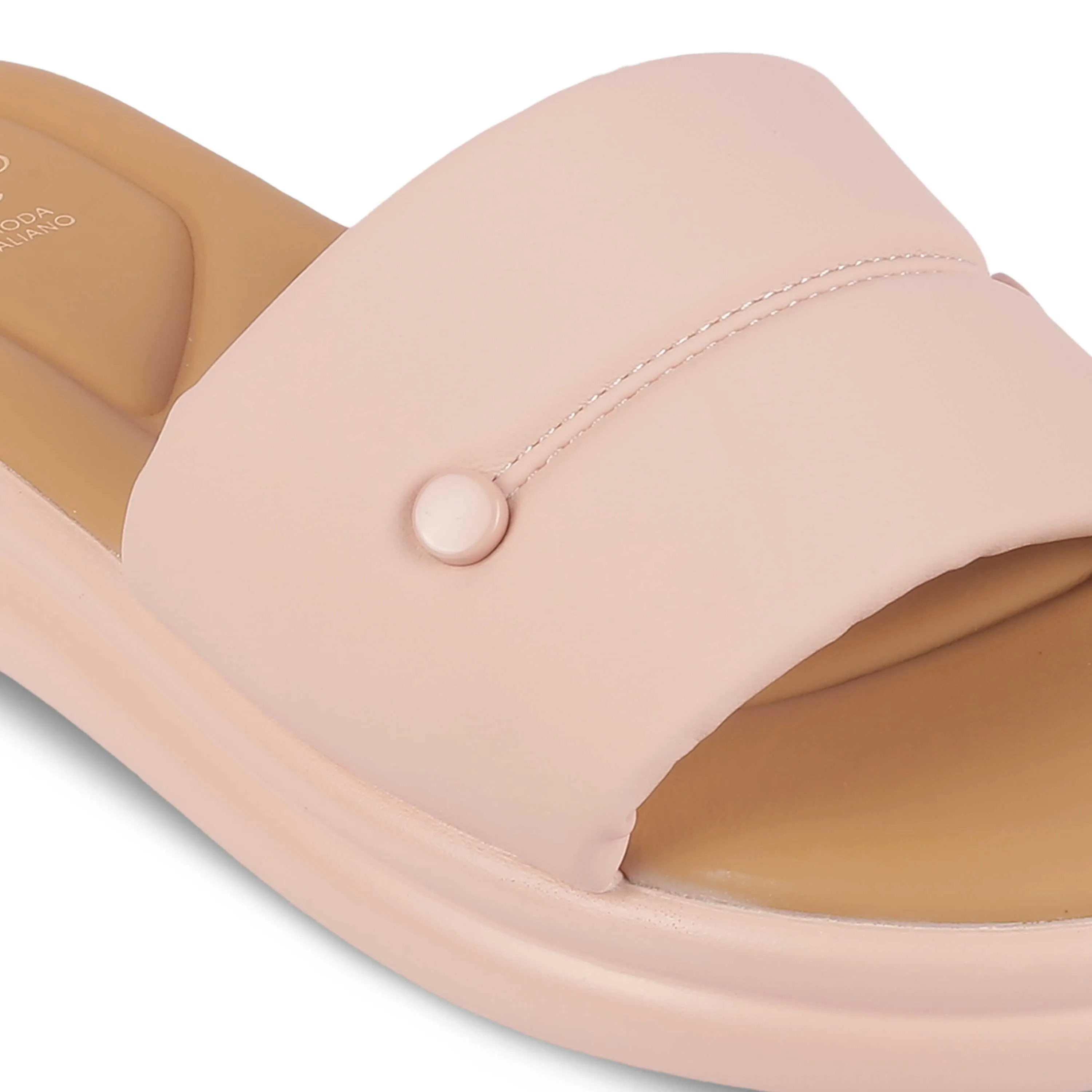 Tresmode Evershine Pink Women's Casual Platform Flats