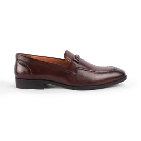 Tresmode Rofel Brown Men's Leather Loafers