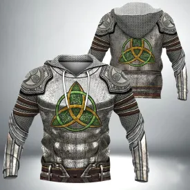 Trinity Celtic Knot Irish Armor Knight Warrior Chainmail Shirts For Men and Women St Patrick's Day