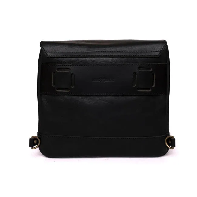 TRIP MACHINE MESSENGER BAG - BLACK