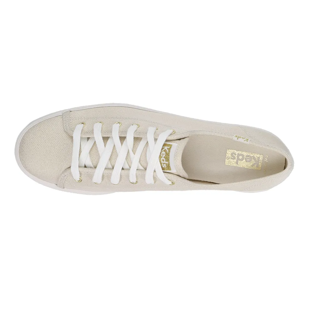 Triple Kick Metallic Platform Sneakers