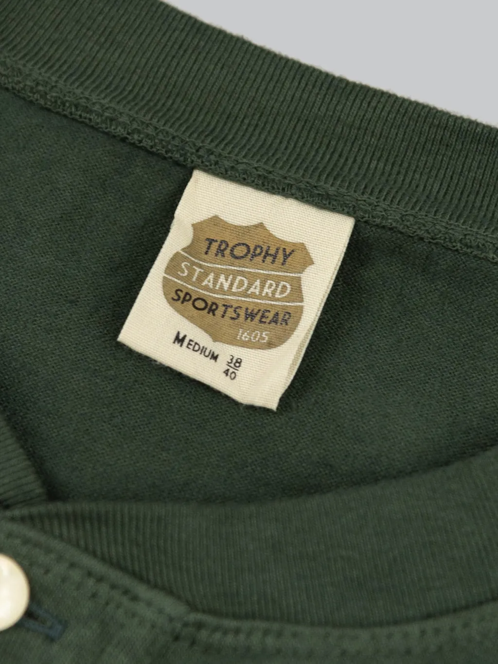 Trophy Clothing OD Henley Tee Olive