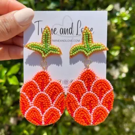 Tropical Beaded Earrings