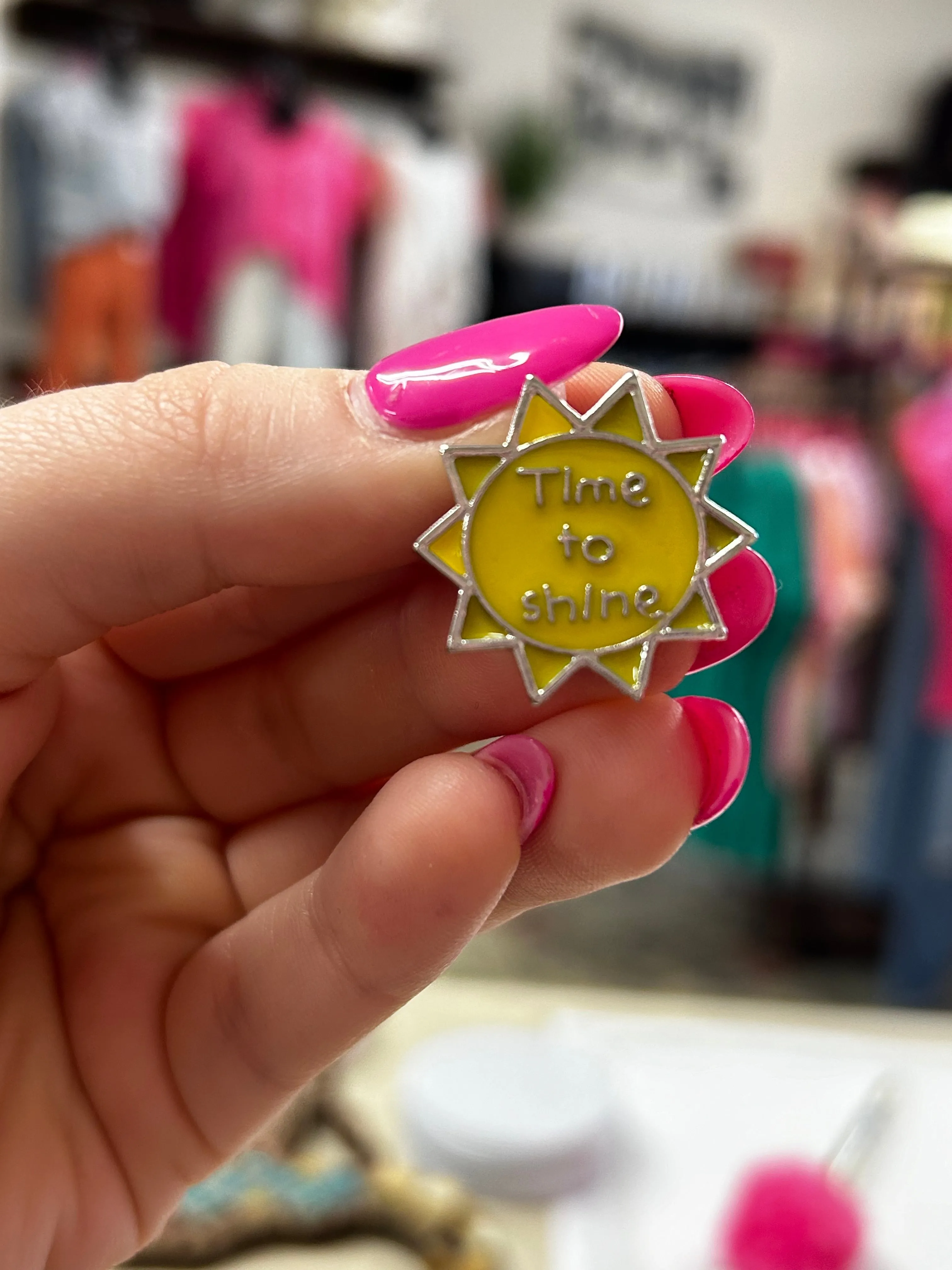 Trucker hat pins