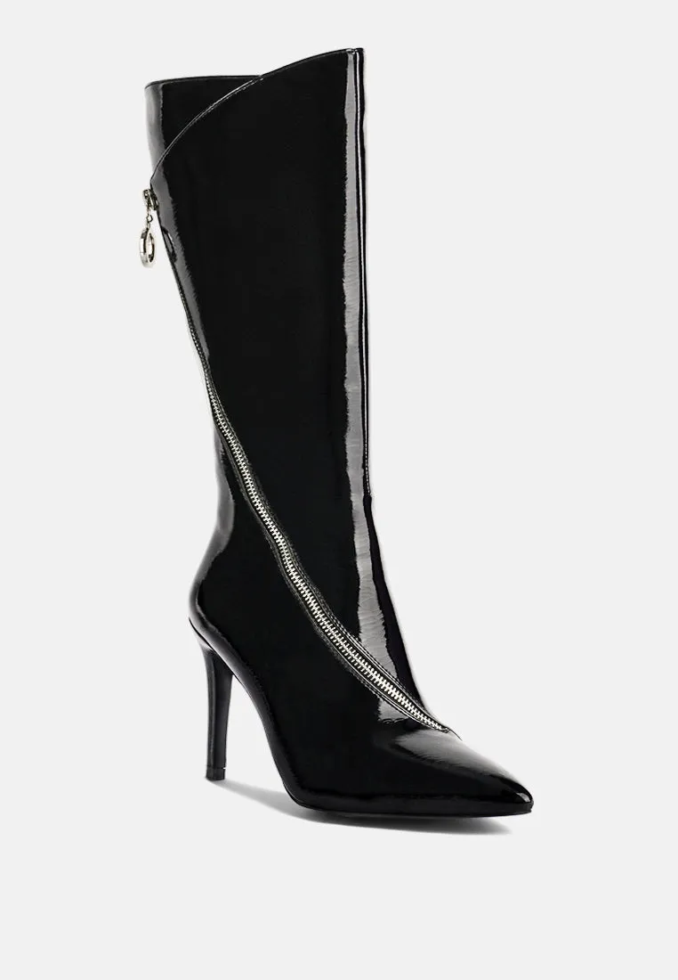 Tsaroh Zip Around Calf Boot