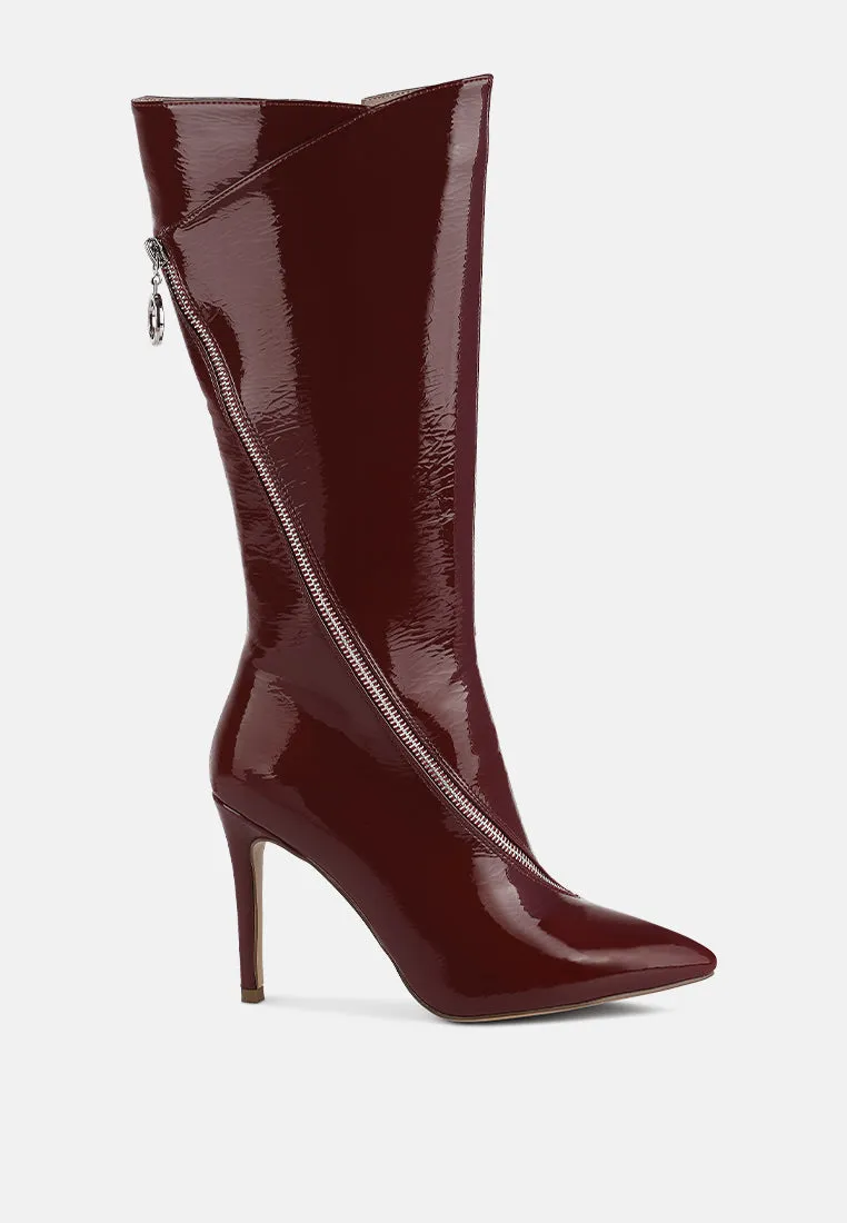 Tsaroh Zip Around Calf Boot