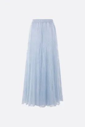 Tulle Lace Pleated Skirt