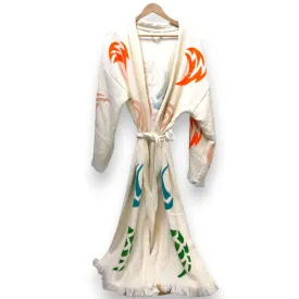 Turkish Towel Kimono Kaftan Bathrobe - Beach Kimono