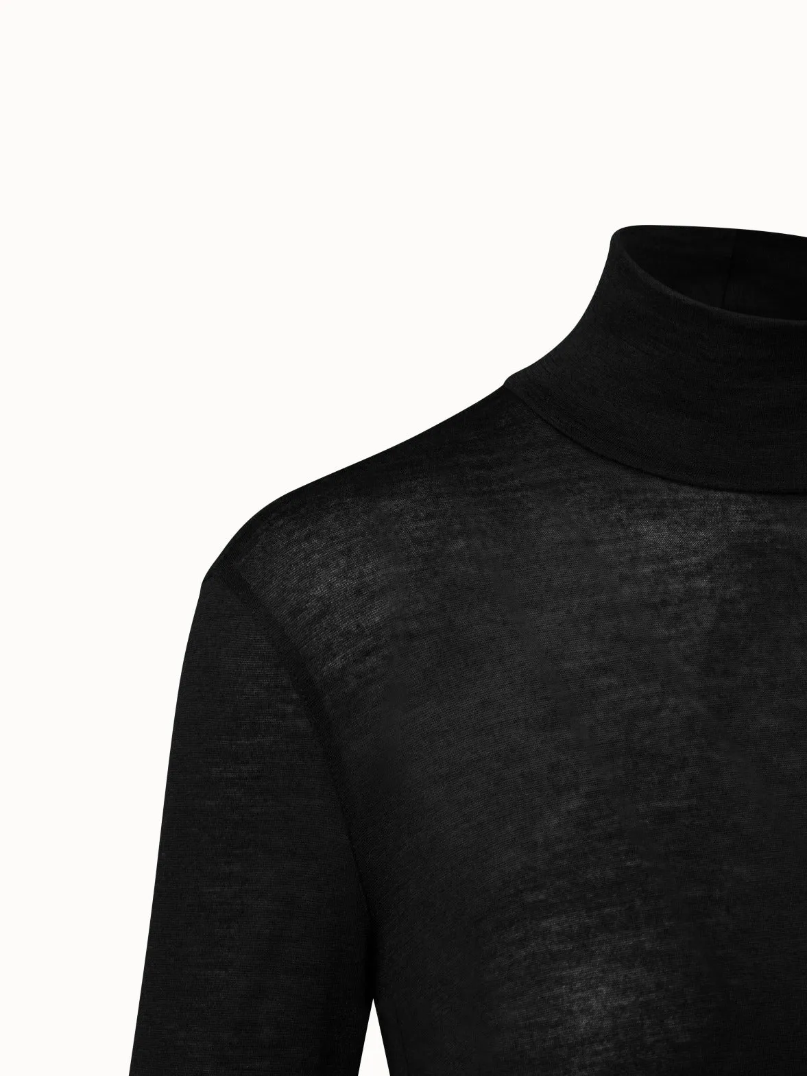 Turtleneck Shirt from Cashmere Silk