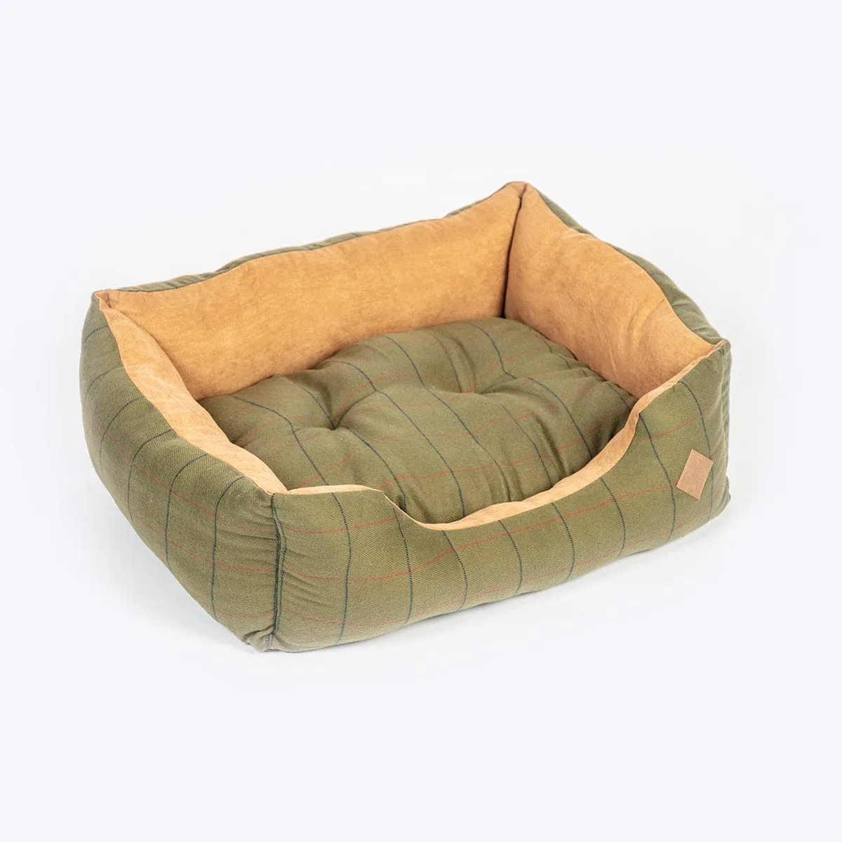 Tweed Snuggle Dog Bed