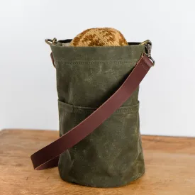 Twig & Horn Waxed Canvas Bucket Bag