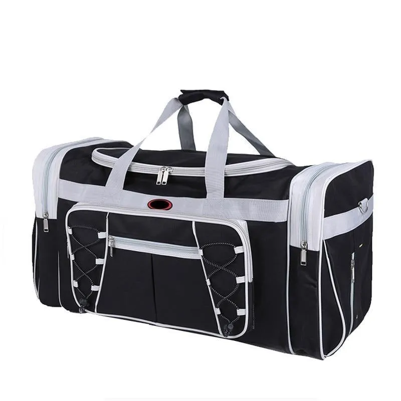 Two Tone Classic Duffel Bag