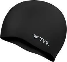 TYR Adult Silicone Wrinkle-Free Swim Cap