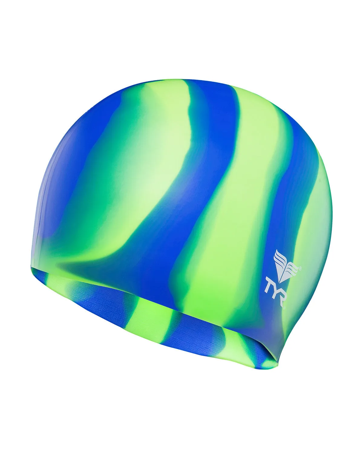 TYR Adult Silicone Wrinkle-Free Swim Cap