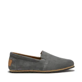 Tyre Sole Espadrilles, charcoal suede