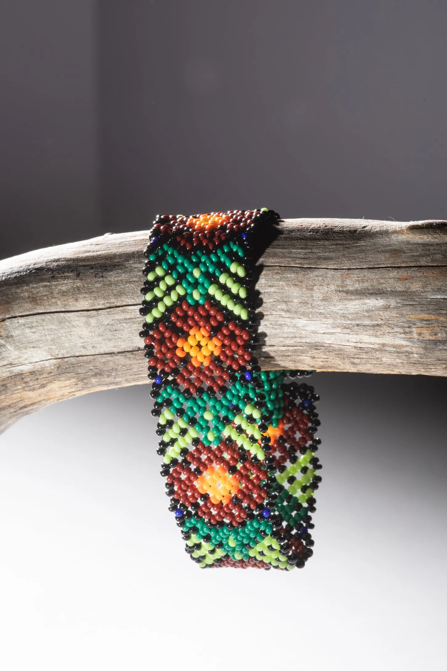 Tz'utujil Beaded Magnetic Bracelet