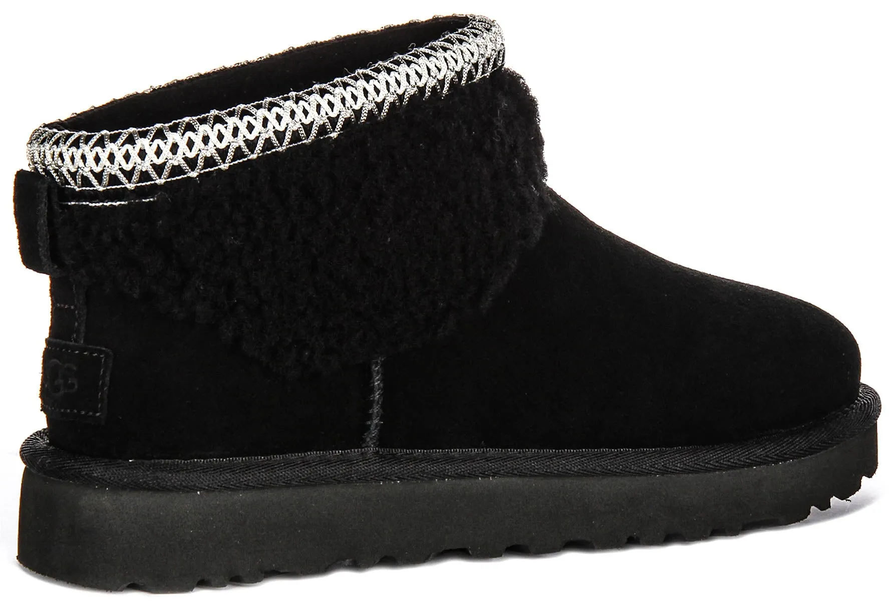 Ugg Australia Ultra Mini Cuff In Black For Women