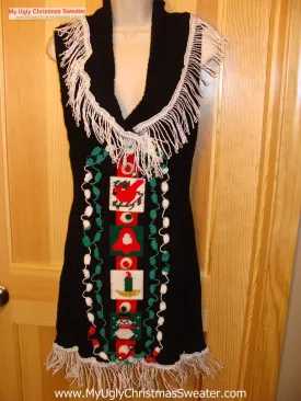 Ugly Christmas Sweater Party Tacky Dress (d27)