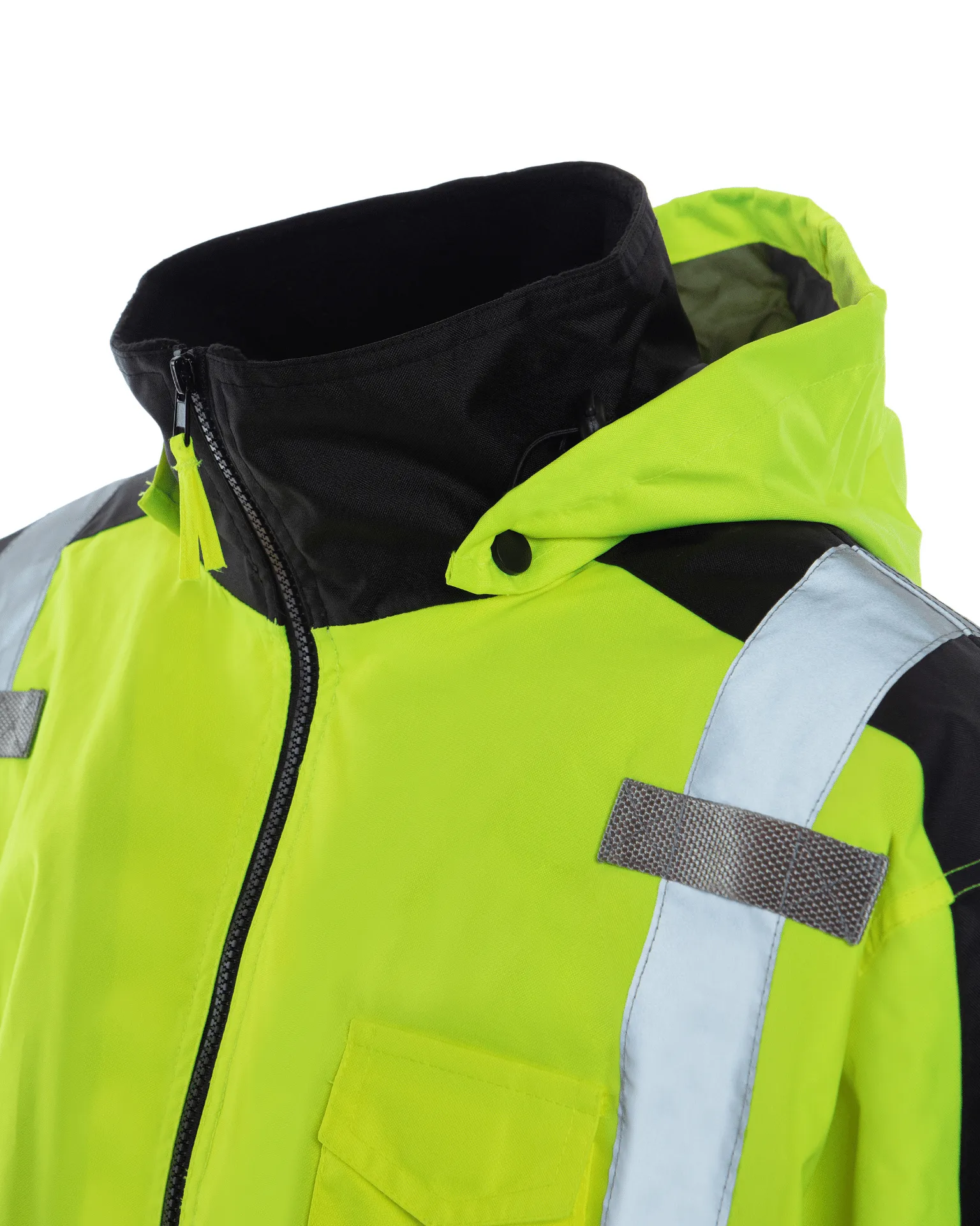 UHV575 HiVis 3-Season Bomber Jacket with Teflon Fabric Protector