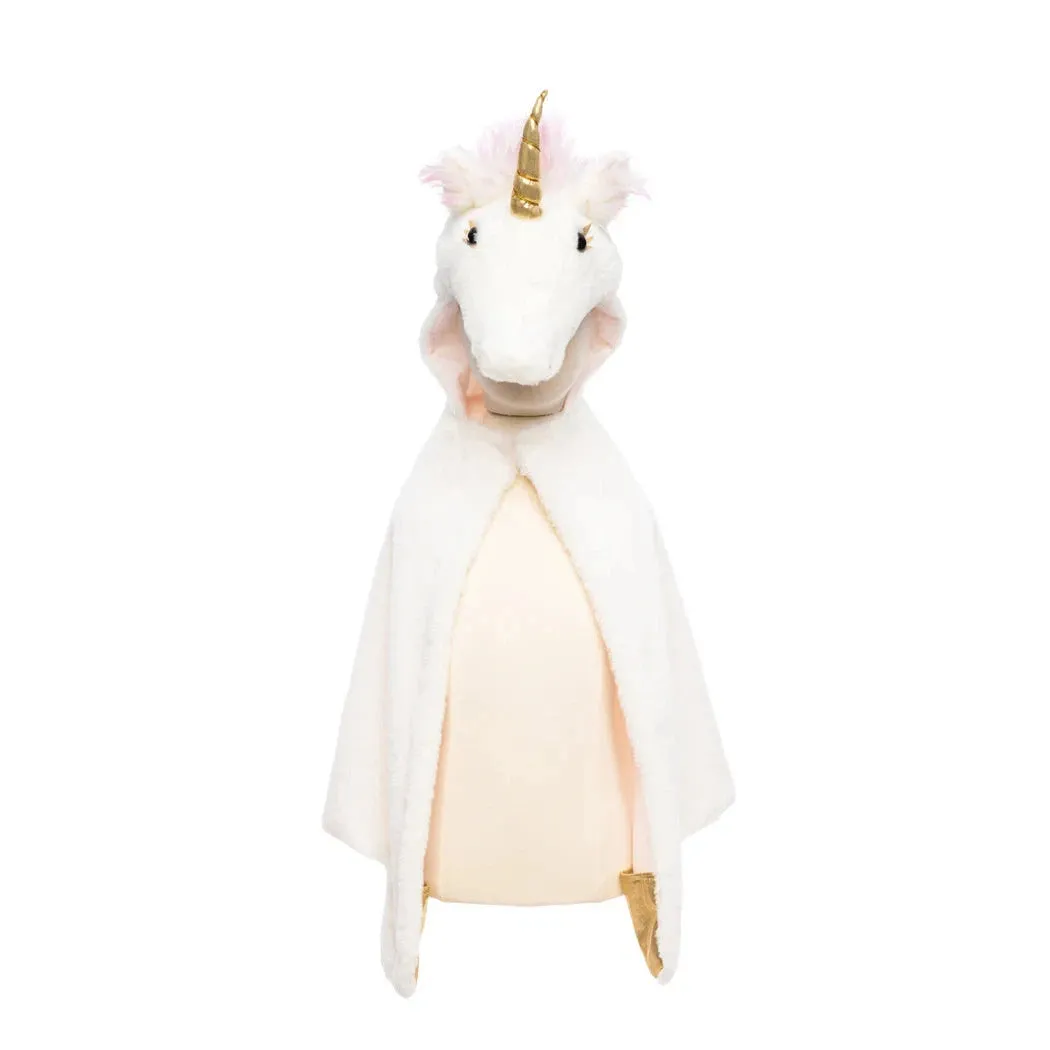 unicorn cuddle cape size 2-3