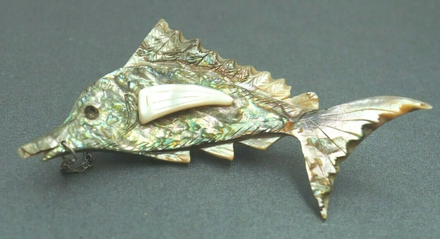 Unique Fish-Shaped Brooch