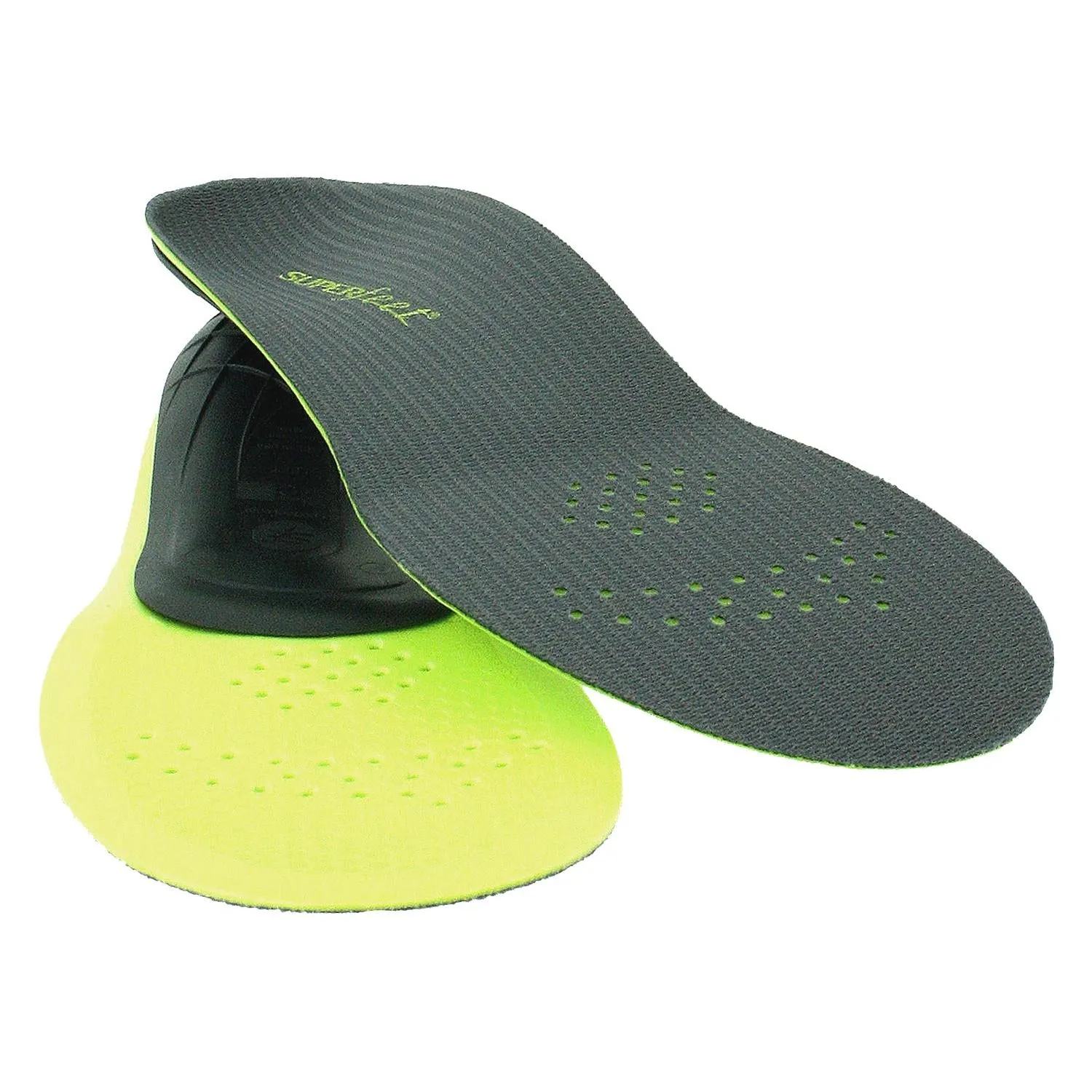 Unisex Superfeet Run Support Low Arch Carbon Insoles